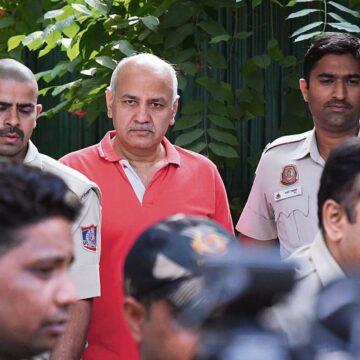 delhi news live updats Hc rejects interim bail plea of manush sisodia jailed in excise policy case