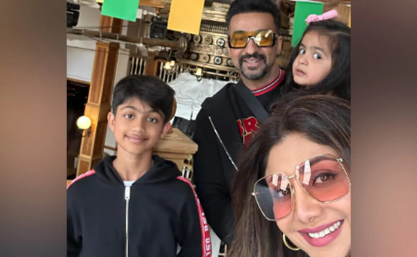 Inside Shilpa Shetty’s “Babies’ Day Out” With Kids And Husband Raj Kundra