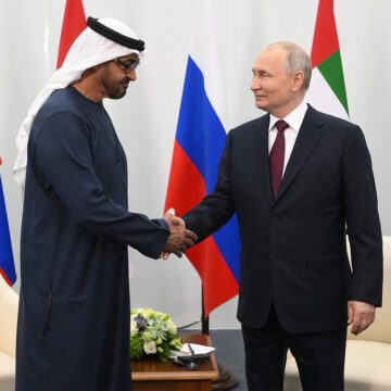 Vladimir Putin Meets UAE President, Hails Ties