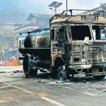 Manipur violence: Residence of Union Minister R K Ranjan torched in Imphal