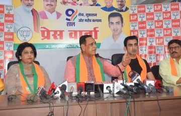 BJP’s Vijay Rupani kicks off campaign in run-up to Lok Sabha 2024 polls