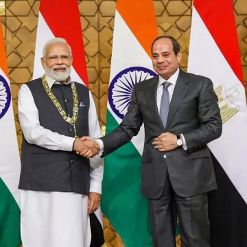 PM Modi conferred with Egypt’s highest state honour in Cairo