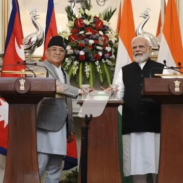 Making our partnership super HIT’: PM Modi after meeting Nepal counterpart