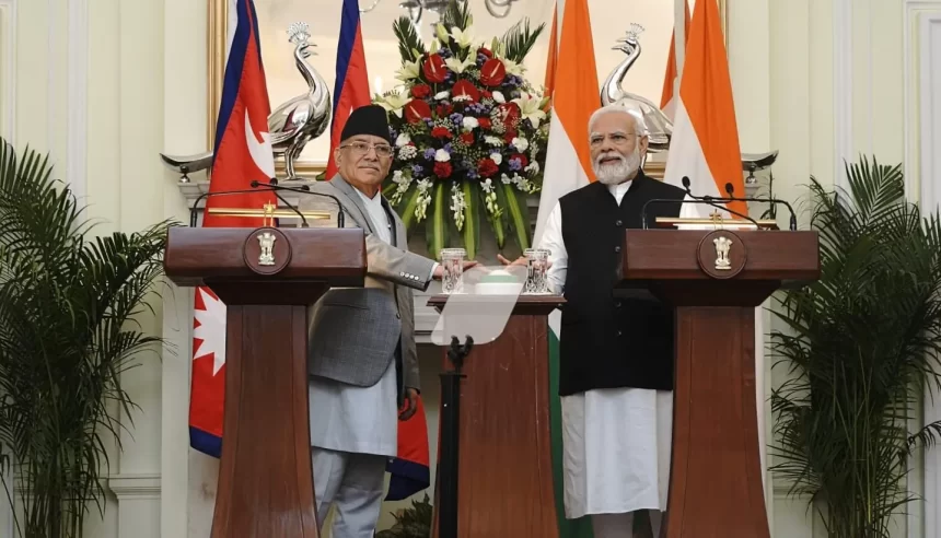 Making our partnership super HIT’: PM Modi after meeting Nepal counterpart