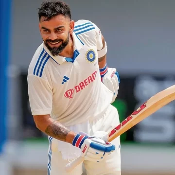 Kohli scores 29th Test century