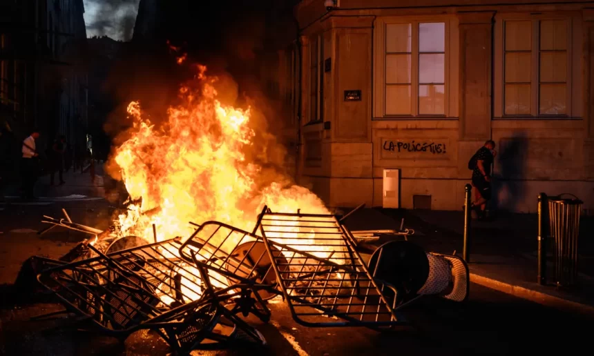 100 arrested in France on 4th night of unrest as reinforcements sent to Marseille