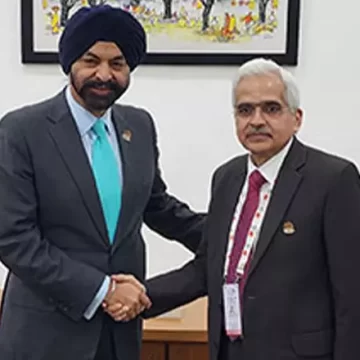 RBI Governor meets Ajay Banga during G20