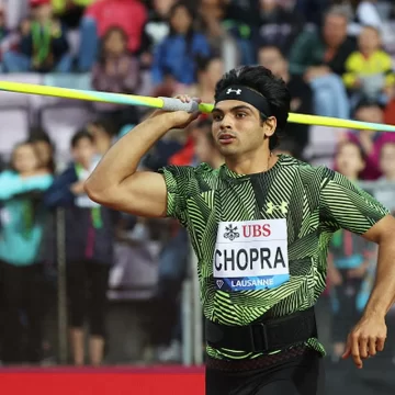 Neeraj wins second straight Diamond League title in Lausanne