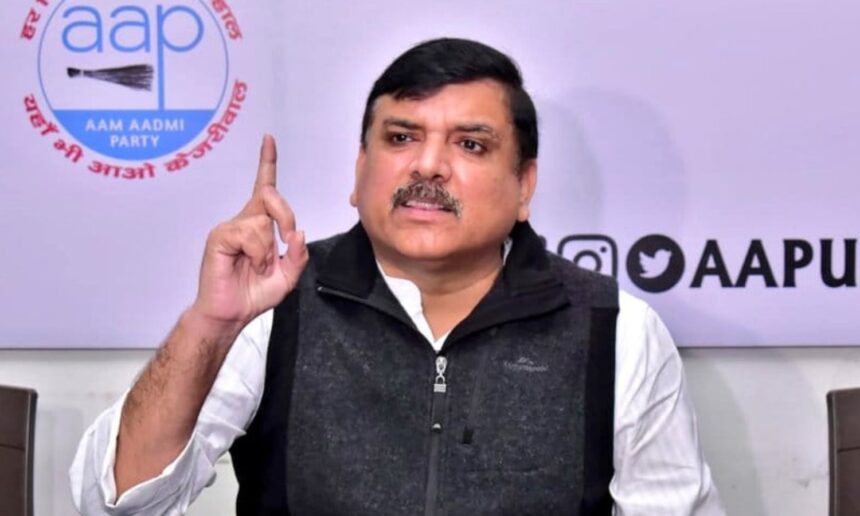 AAP MP Sanjay Singh suspended from Rajya Sabha for Monsoon session for creating ruckus