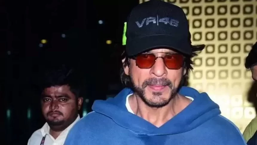 SRK spotted at Mumbai airport in perfect health amid reports of accident