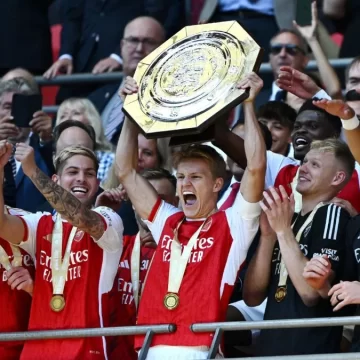 Arsenal Beat Manchester City On Penalties To Win Community Shield