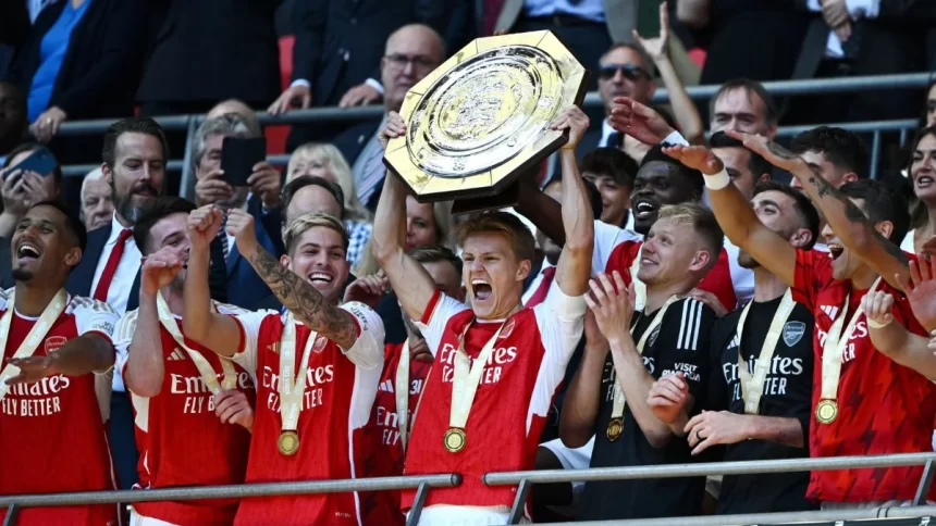 Arsenal Beat Manchester City On Penalties To Win Community Shield