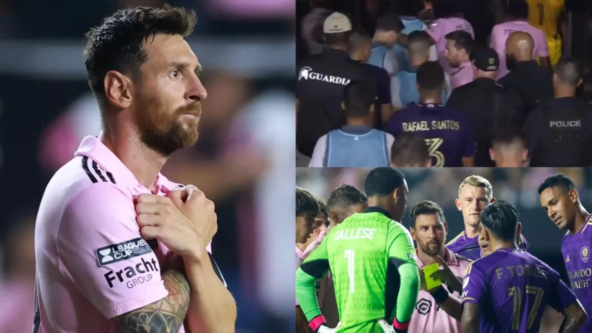 Messi Involved In A Fight With Orlando Footballer