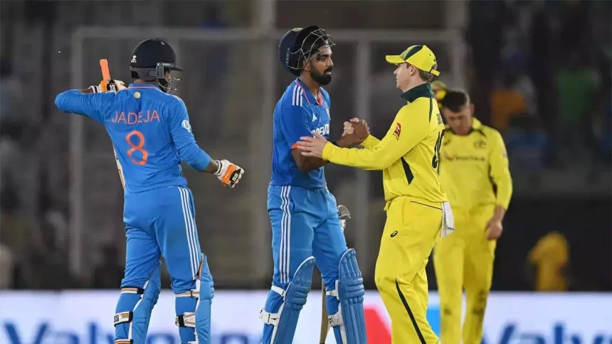 1st ODI: Ind beats Aus by five wickets 1st ODI: Ind beats Aus by five wickets