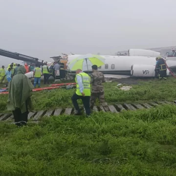 8 injured after private aircraft skids off Mumbai airport runway