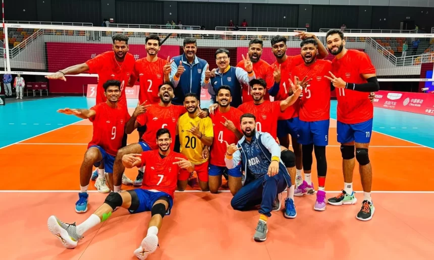 Asian Games: India men’s volleyball team stun South Korea to enter knock-outs