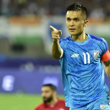 Chhetri only notable face in 18-member Indian football squad for Asian Games