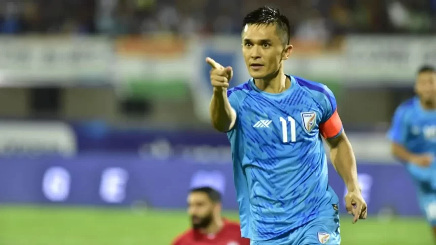 Chhetri only notable face in 18-member Indian football squad for Asian Games