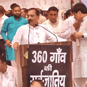 Delhi BJP President meets 360 village Panchayats, assures benefits of Kisan Samman Rashi