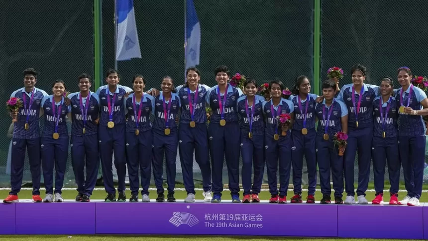 Asian Games 23: IND W beat SL W to clinch historic Asiad cricket gold