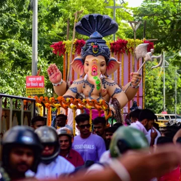 India bid farwell to Ganpati Bappa