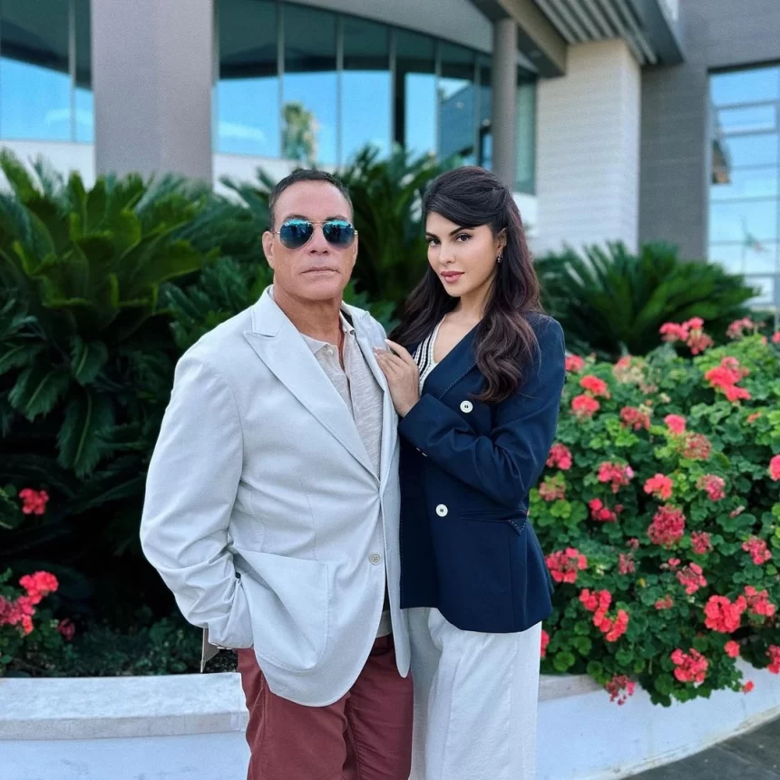 Jean-Claude Van Damme posts pic with Jacqueline
