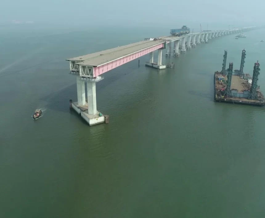 Mumbai Trans Harbour Link, India’s longest sea bridge, nears completation