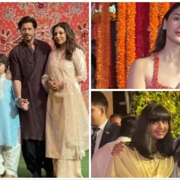 Ganesh Chaturthi: SRK, Alia Aishwarya  flock to Antilia in their best outfits