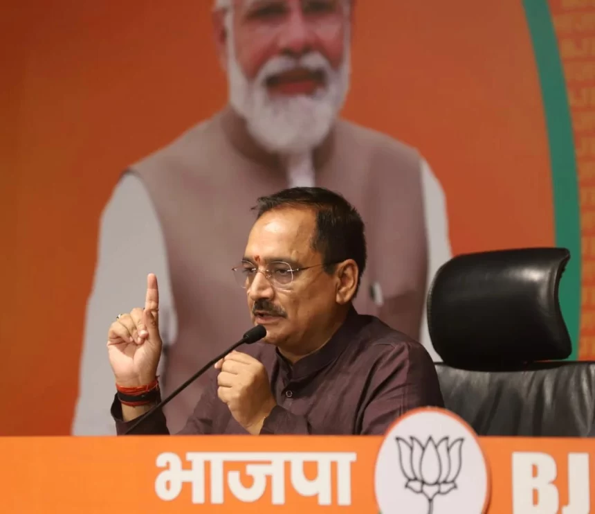 Delhi BJP President slams Kejriwal blames AAP govt in Punjab for Delhi’s Pollution