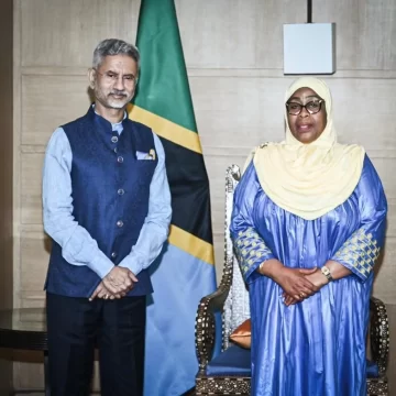 EAM S Jaishankar holds meeting with Tanzanian President Samia Suluhu Hassan