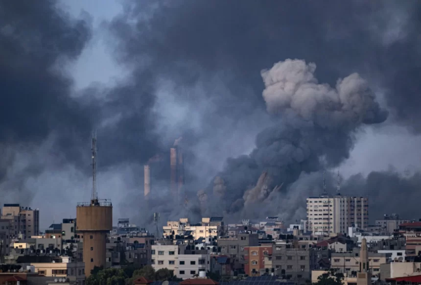 Israel’s bombardment in Gaza surges, reducing buildings to rubble