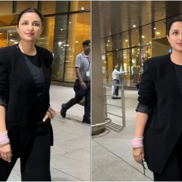 Parineeti Chopra blushes as paps ask her ‘jiju kaise hai?’