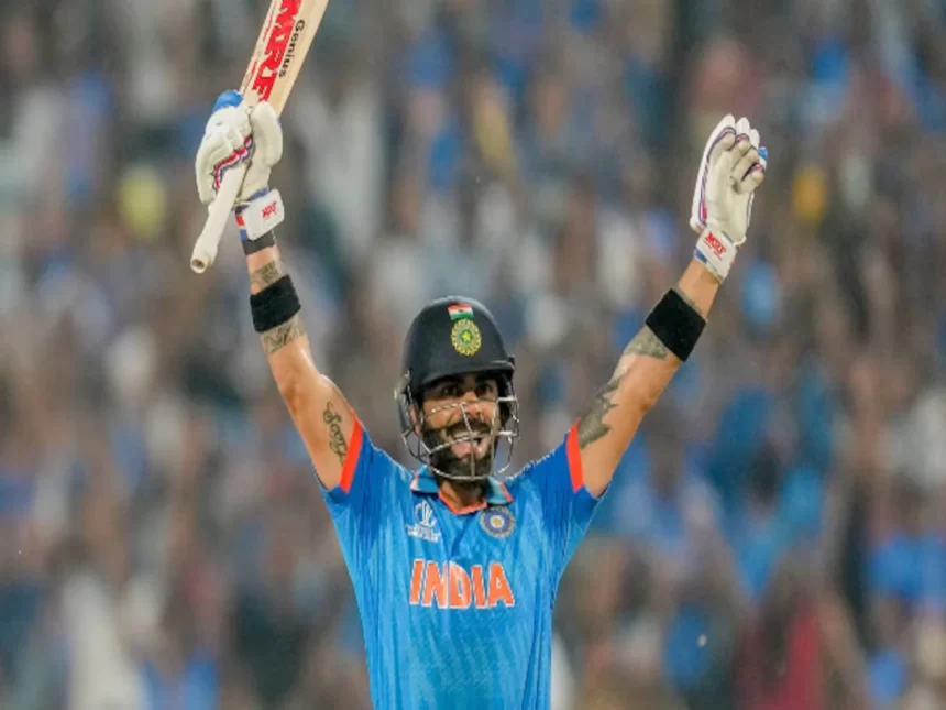 World Cup 23: Kohli’s 48th ODI Ton  Guides India To 4th Consecutive Win