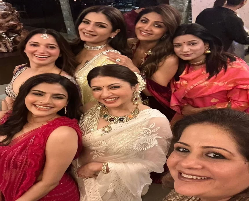 Diwali 2023: A Blockbuster Pic Featuring Shilpa, Raveena And Tamannaah