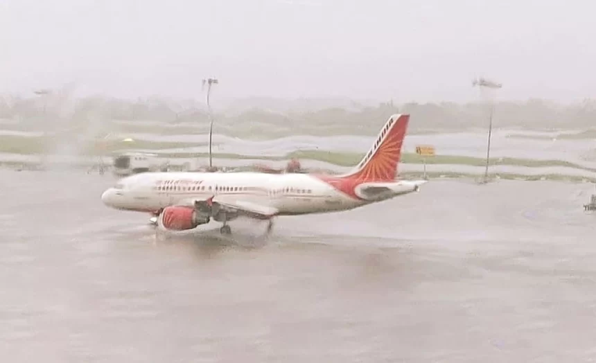 Flight ops hit at Delhi airport after rain, strong winds