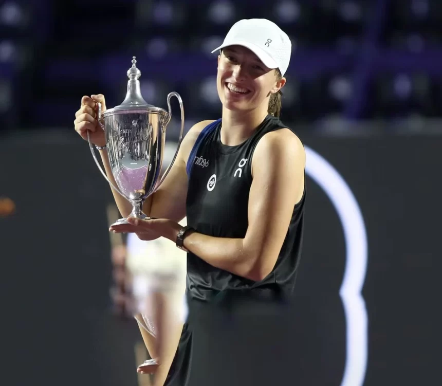 Iga Swiatek Thrashes Jessica To Win WTA Finals