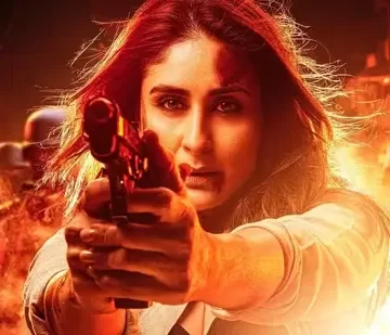 Kareena looks intense, wields gun in first look from Singham Again