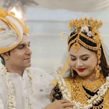 Randeep, Laishram share first pics from wedding as husband and wife