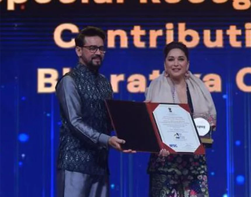 Madhuri honoured with special recognition award