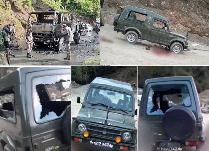 4 soldiers killed in terror attack on Army vehicles in Jammu & Kashmir’s Poonch