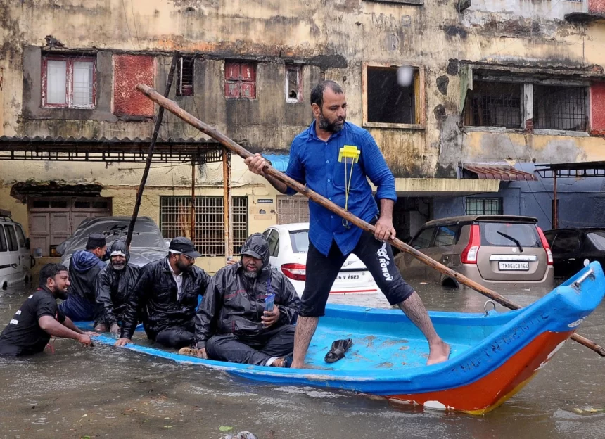 5 dead as Cyclone Michaung submerges Chennai city