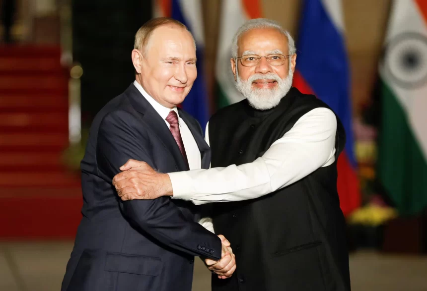 Modi, And Putin Vow To Firm Up Future Initiatives