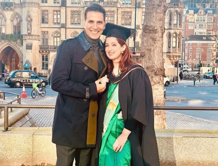 Akshay gets emotional as ‘superwoman’ Twinkle graduates from University of London Akshay gets emotional as ‘superwoman’ Twinkle graduates from University of London