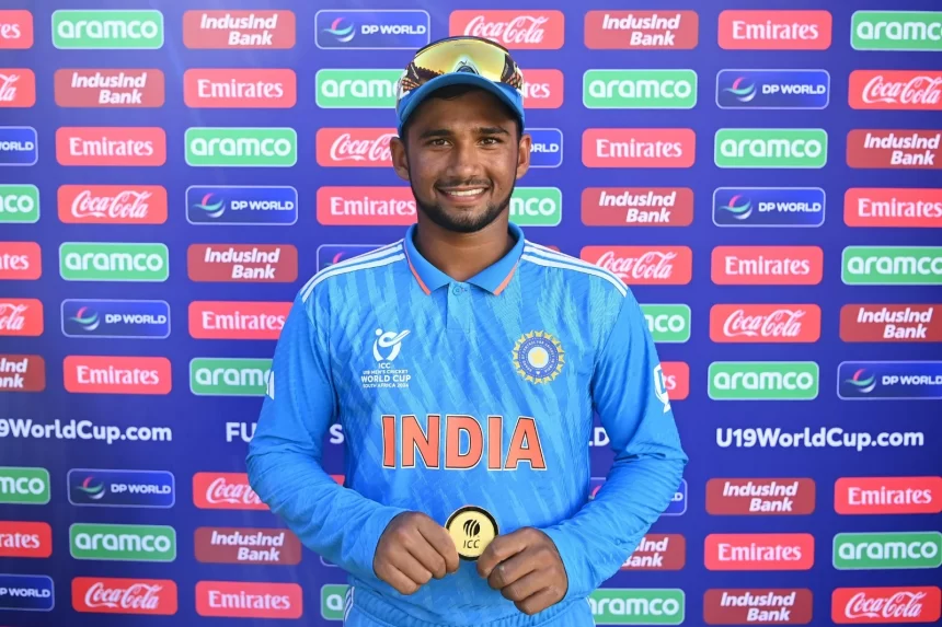 Musheer slams 2nd century for India at U19 World Cup 2024