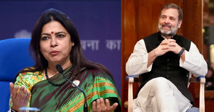 “They are like those frogs that only visit temple during elections”: Union Minister Meenakshi Lekhi condemns Rahul Gandhi