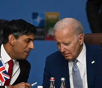 Biden, UK PM Sunak spoke about Middle East, Ukraine