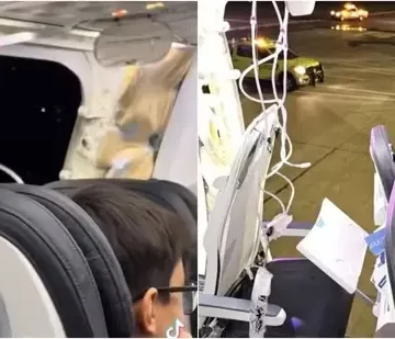 Plane Door Blows Out Mid-Air, Passenger’s Video Captures Horror