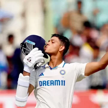 Jaiswal hits maiden double ton before England bowl out India for 396