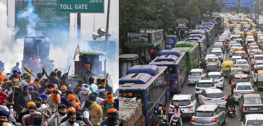 Delhi Police Issues Traffic Advisory In View Of Farmers’ Protest