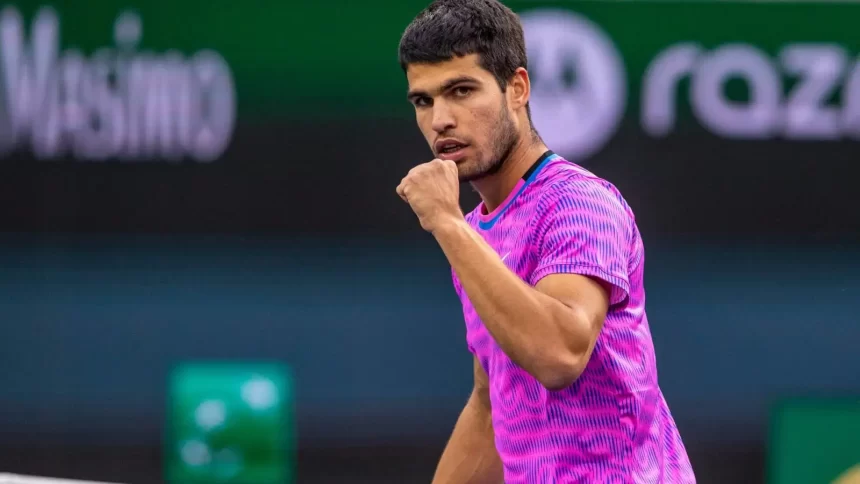 Alcaraz Powers Through ‘Bee Invasion’, Alexander To Reach Indian Wells Semi-Finals